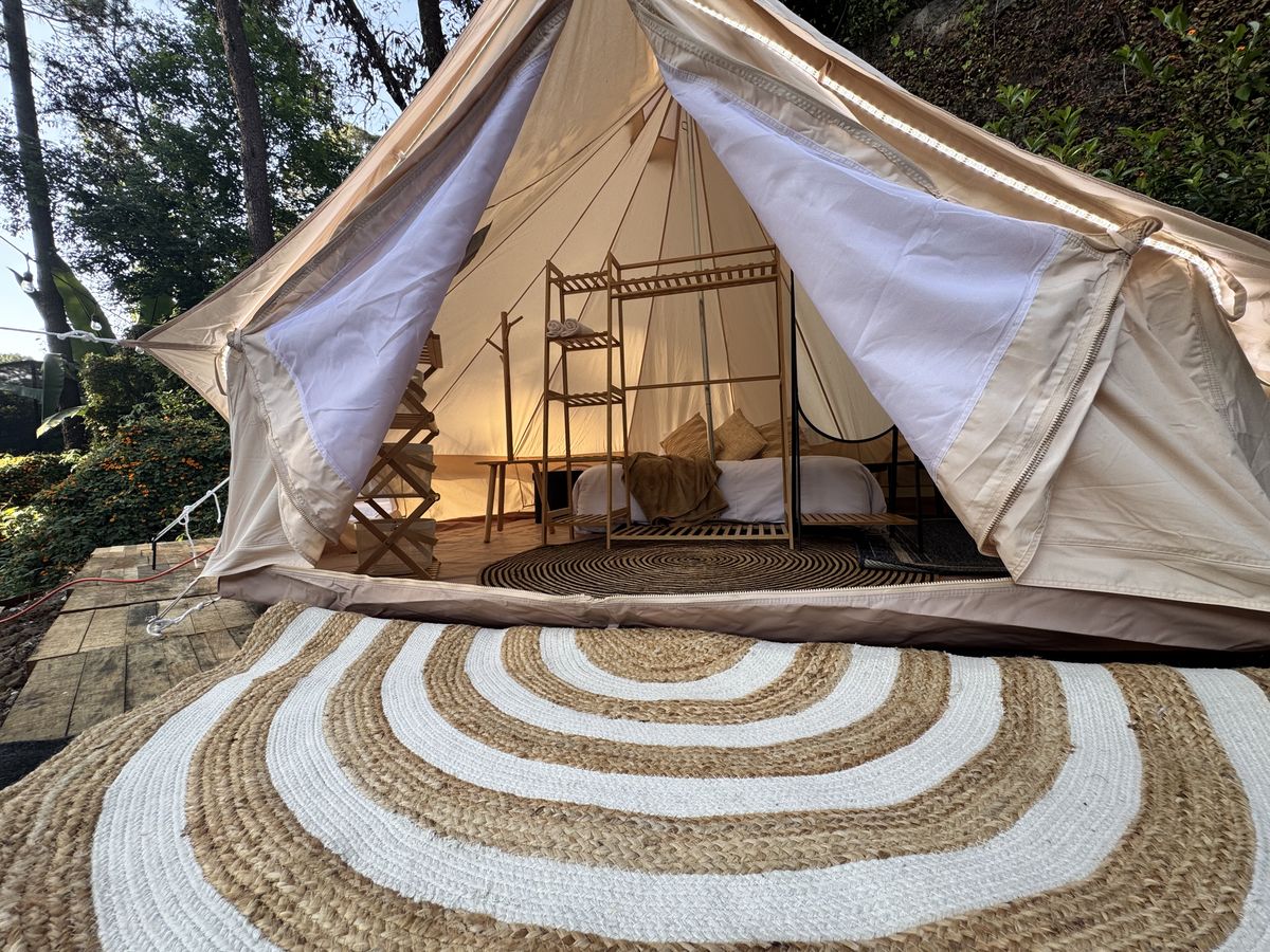 Glamping entre los encinos