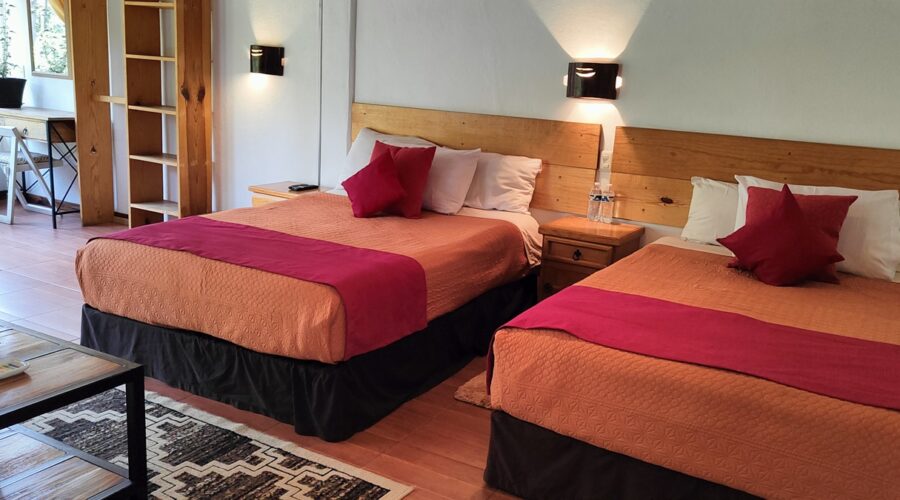 3 Habitación doble deluxe con balcón